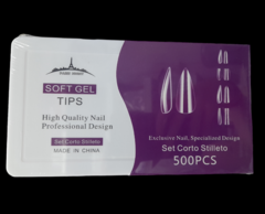 Tips soft gel Paris Night SET CORTO - tienda online