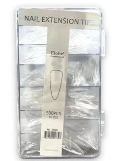 Tips soft gel stiletto ELOÍSE 500pcs 7327