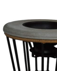 Mesa lateral Tacho - L'oeil - Loja de móveis, decoração e vasos importados.