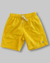 Short linho com elastano amarelo - comprar online