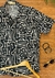 Camisa de Botão Estampada - Maori Preto