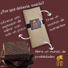 Artesanal amargo 100 % cacao 1 Kg • Sin Azucar • Keto • Reposteria