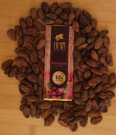 60 % Cacao Semi-Sweet Chocolate with Cranberries [3.4 oz] - buy online