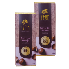 50 % cacao paste with monkfruit. NO CALORIES [3.4 oz]