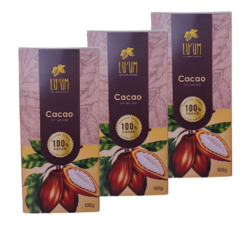 Dark Chocolate 100 % Cacao Paste/Liquor NO SUGAR | KETO[10.5 oz]