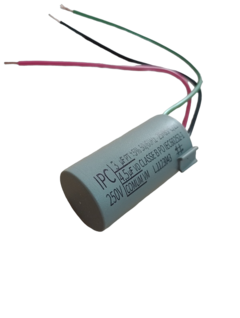 Capacitor P/a Ventilador 3uf+4,5uf 3 Fios 127v 250 Vac Cd248 - comprar online