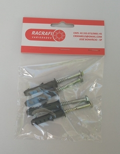 Parafuso Sextavado 3/16x50mm C/Bucha 8 C/04 Pcs RR36 RACRAFI na internet