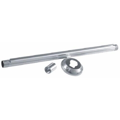 3 Cano (Braco) Para Chuveiro Em Aluminio Polido 40cm Cod.357 - comprar online