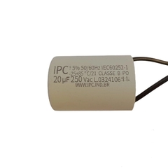 Capacitor P/a Motor Portao/ Maquinas 20uf 250 Vac Cod.326