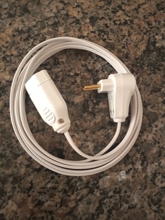 Extensao Eletrica 3 Metros 1 Tomada 10A Lateral Fio 1,5mm Cod.942 SFLI na internet