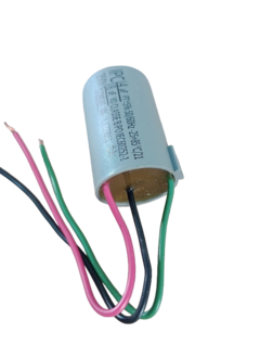 Capacitor Para Ventilador 4uf+8uf 3 Fios 127v 250 Vac Cod.37 na internet