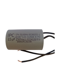 Capacitor Para Motor de Portao e Maquinas 220v 15UF 250VCA