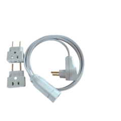 Kit 1 Extensao Eletrica 2 Metros 20A e 2 Adaptador Bob 10/20A Cod.965 na internet