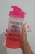 Copo Squeeze Degradê Rosa Personalizado 500ml (Unidade) na internet
