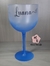 Taça Gin Degradê Azul Escuro Personalizada 550ml - comprar online