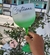 Taça Gin Degradê Verde Personalizada 550ml - loja online