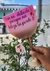 Taça Gin Degradê Rosa com Dourada Personalizada 550ml na internet