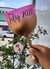 Taça Gin Degradê Rosa com Dourada Personalizada 550ml - comprar online