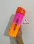 Copo Squeeze Degradê Rosa e Laranja Personalizado 400 ml (Unidade) - comprar online