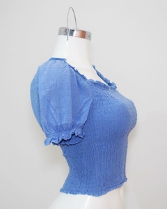 Blusa azul ONE CLOTHING - comprar en línea