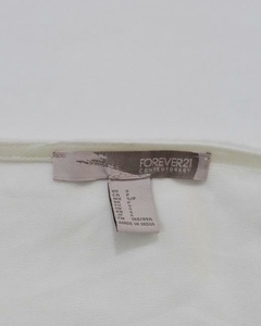 Blusa plateada Forever 21 - tienda en línea