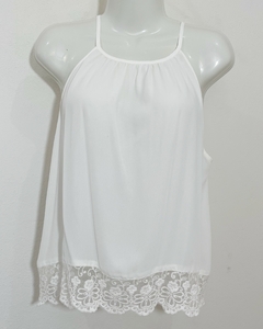 Blusa blanca Stradivarius