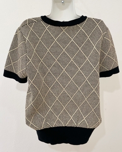 Blusa Zara Dorada en internet