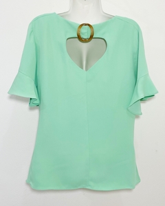 Blusa Sfera color menta en internet