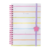 Planner Capa Dura BRW 130x188mm 80 Fls - Nat' Arts Papelaria Online 