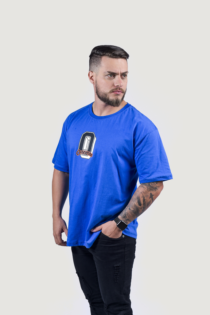 Camiseta Oversized Royal