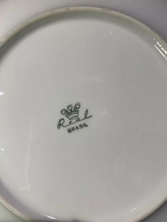 LOUÇA REAL BRANCA, INÍCIO DO SÉCULO XX, LINDAMENTE ORNAMENTADA COM DELICADOS GIRASSÓIS - CÓD. 281 - loja online