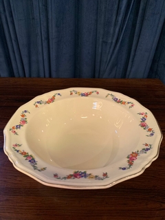 LOUÇA INGLESA DA RENOMADA MANUFATURA ALFRED MEAKIN - ENGLAND, NA COR CREME, DECORADO COM FLORES 42 PÇ. - CÓD. 873 - comprar online