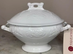 SOPEIRA PORCELANA INGLESA COM PRATO DE APOIO - CÓD. 689 - comprar online