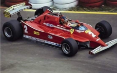 1980-09-05 126 C (2) Gilles Villeneuve Imola Test T - online store