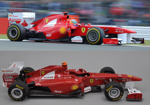 2011-07-10 Ferrari 150 Italia (5) Fernando Alonso GBR - Silverstone 1