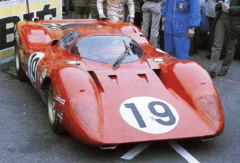 1969-06-15 312 P (19) Chris Amon - Peter Schetty Le Mans R