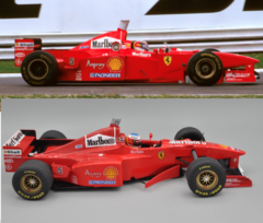 1997-04-27 F310B (5) Michael Schumacher SMA - Imola 2