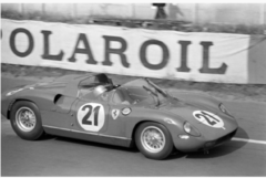 1963-06-16 250 P (21) Ludovico Scarfiotti - Lorenzo Bandini Le Mans 1