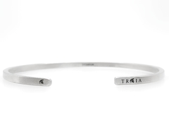Bracelete de Titânio 3mm Personalizado