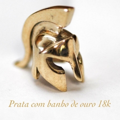 Imagem do Colar de Prata e Couro Medalha de São Bento com Pontos