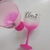 Taça Gin degradê rosa pink - Duo Brindes