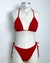 Conjunto Biquíni Cortininha - Vermelho Liv - comprar online