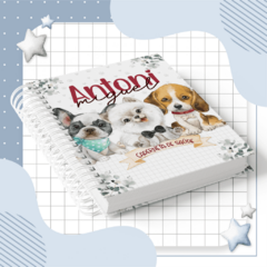 Kit Livro do Bebê + Caderneta de Saúde e Vacinação Menino - Tema Cachorrinho - loja online