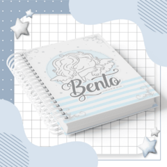 Kit Livro do Bebê + Caderneta de Saúde e Vacinação Menino - Tema Anjo - loja online