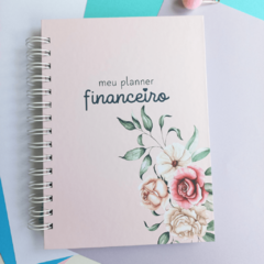 Planner Financeiro Anual Permanente - Capas Floral Romântico na internet