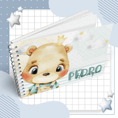 Livro do Bebê Menino - Tema Ursinho Príncipe - comprar online