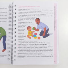 Kit Livro do Bebê + Caderneta de Saúde e Vacinação Menina - Tema Fundo do Mar Menina - loja online