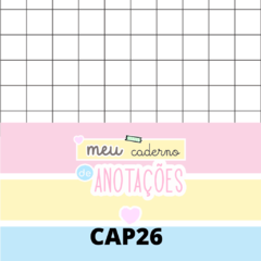 Caderno A5 Capas Candy 140 folhas (pautado, quadriculado ou pontilhado) - comprar online