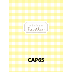 Caderno de Receitas - Fazendo Arte e Mimos - Papelaria personalizada / Encadernação artesanal/ Velas e home spray