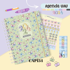 Imagem do Agenda Uau Datada 2024 - 1 DPP (1 dia por página) - sem horário